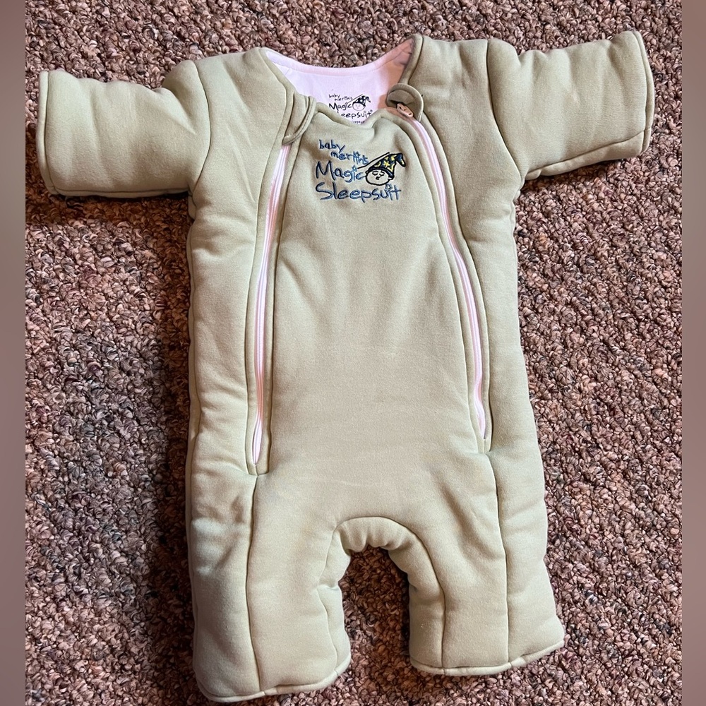 Large Baby Merlin’s Magic Sleep Suit- Green